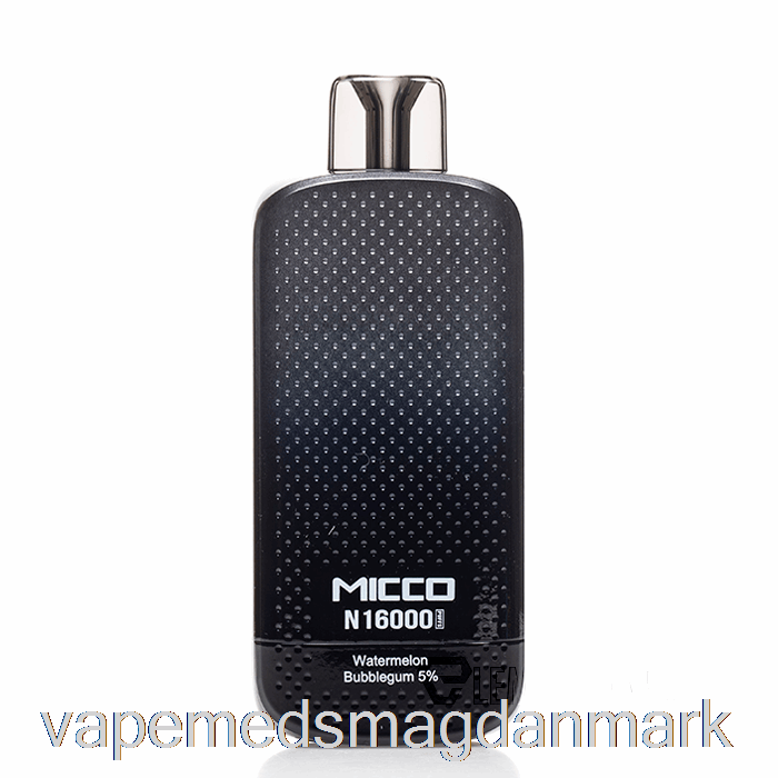 Vape Uden Nikotin Horizontech Micco N16000 Engangs Vandmelon Tyggegummi